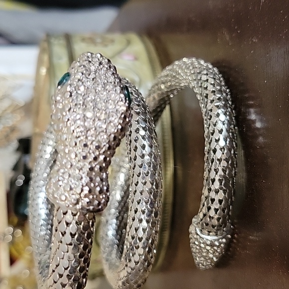 Snake wrapped bracelet - Picture 2 of 3